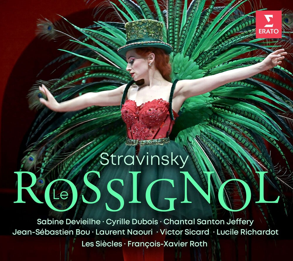 the album cover for Sabine Devieilhe - Stravinsky: Le Rossignol