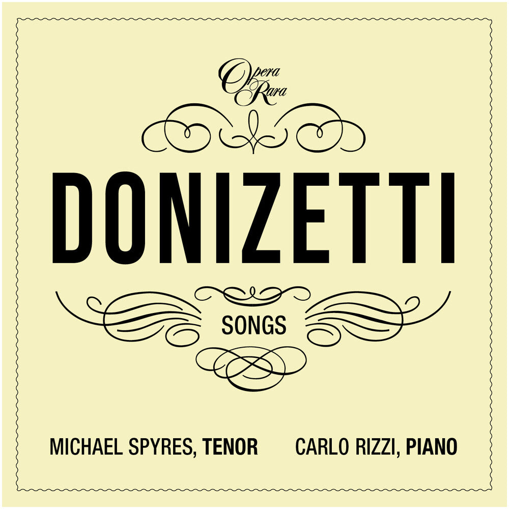 the album cover for Michael Spyres - Donizetti: Songs - Vol. 3