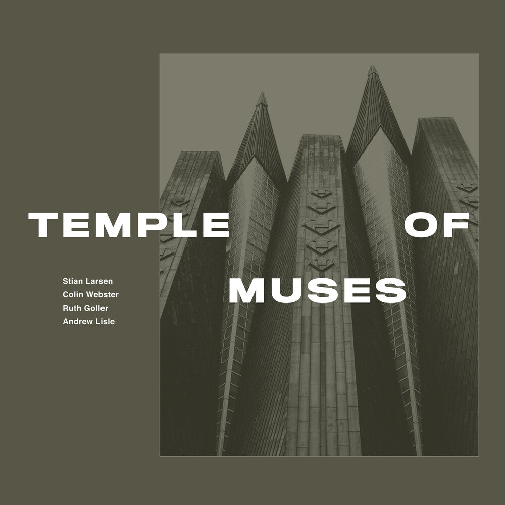 the album cover for Stian Larsen - Temple Of Muses