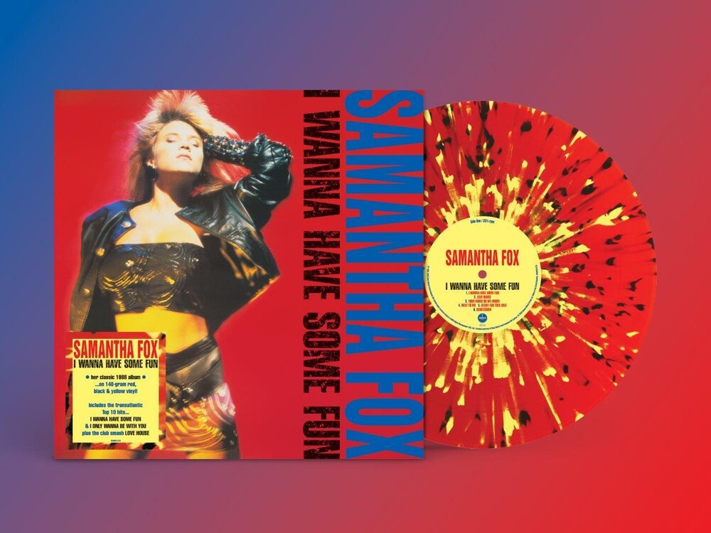 Samantha Fox - I Wanna Have Some Fun (Blk) [Colored Vinyl] (Ofgv) (Red) Vinyl Record