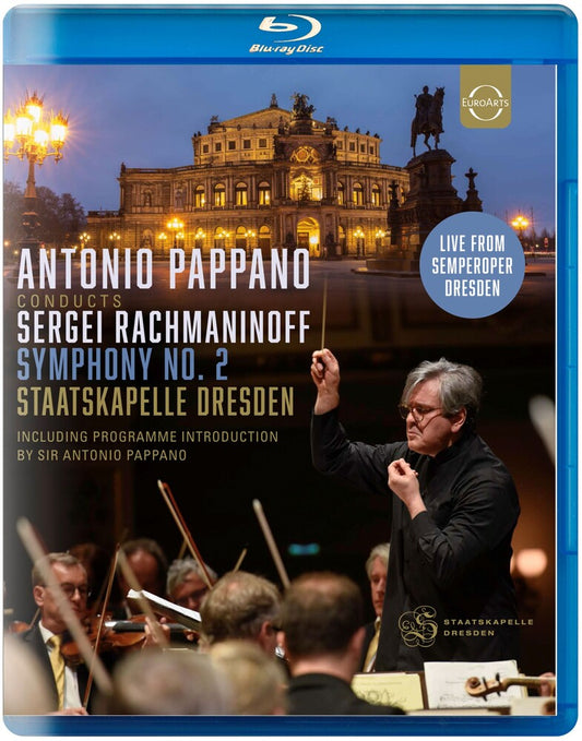 the album cover for Antonio Pappano - Antonio Pappano Conducts And Explains Rachmaninoff