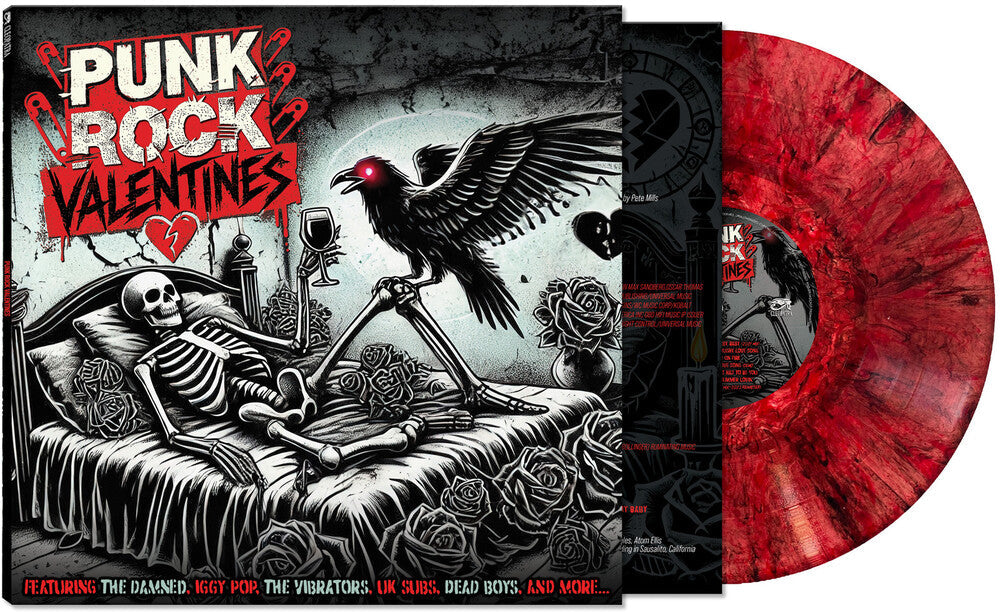 Punk Rock Valentines / Various [Colored Vinyl] [Limited Edition] (Red) Vinyl Record