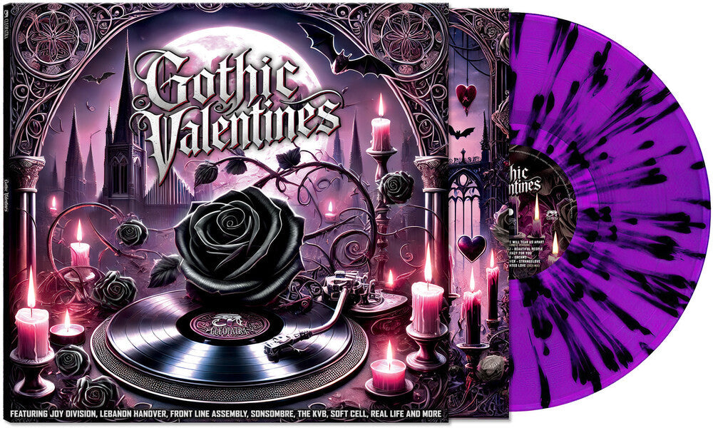 Gothic Valentines / Various (Blk) [Limited Edition] (Purp) Vinyl Record
