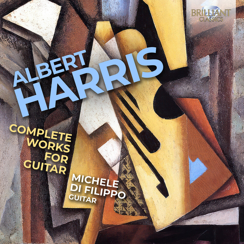 the album cover for Harris / Di Filippo - Complete Works For Guitar