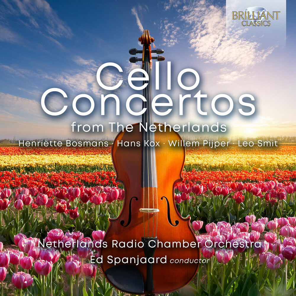 the album cover for Bosmans / Smit / Netherlands Chamber Orchestra - Cello Concertos From The Netherlands