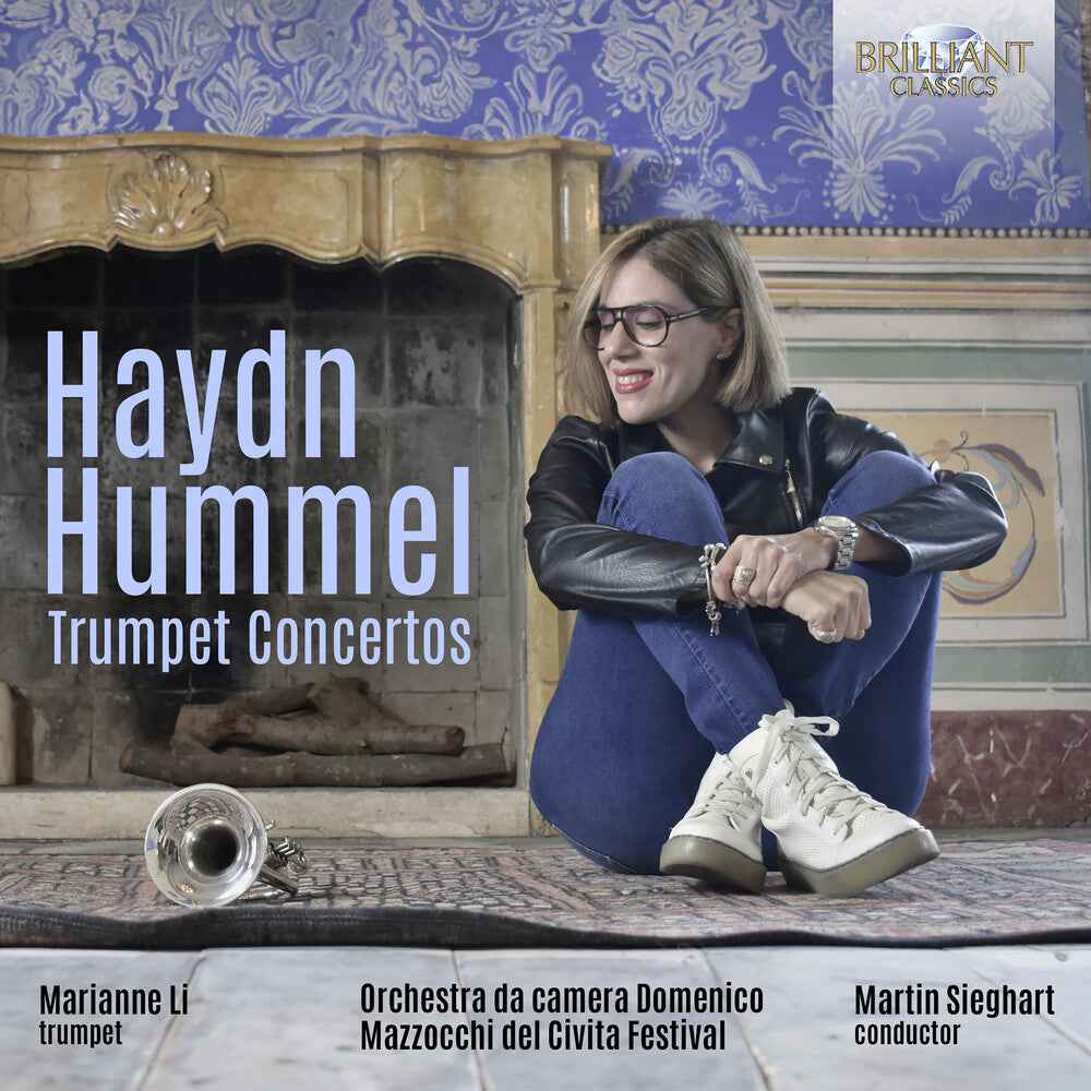 the album cover for Haydn / Hummel / Li - Trumpet Concertos