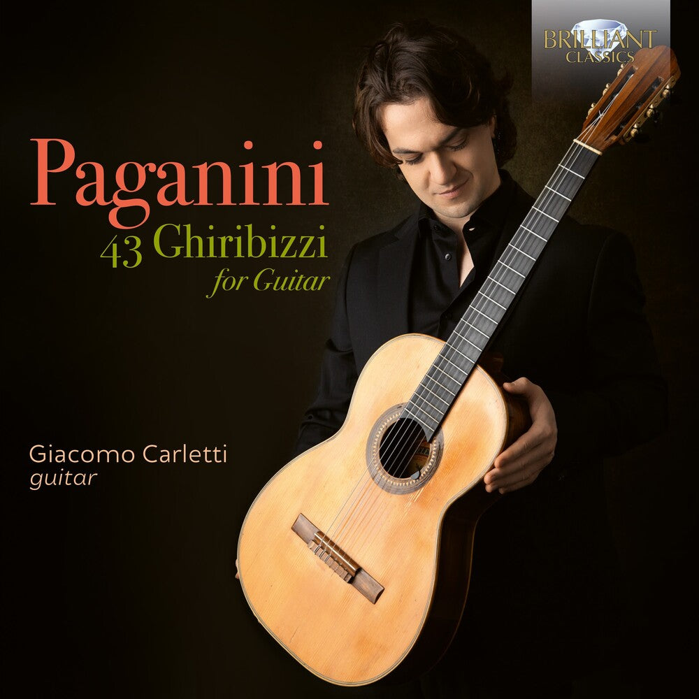 the album cover for Paganini / Carletti - 43 Ghiribizzi For Guitar