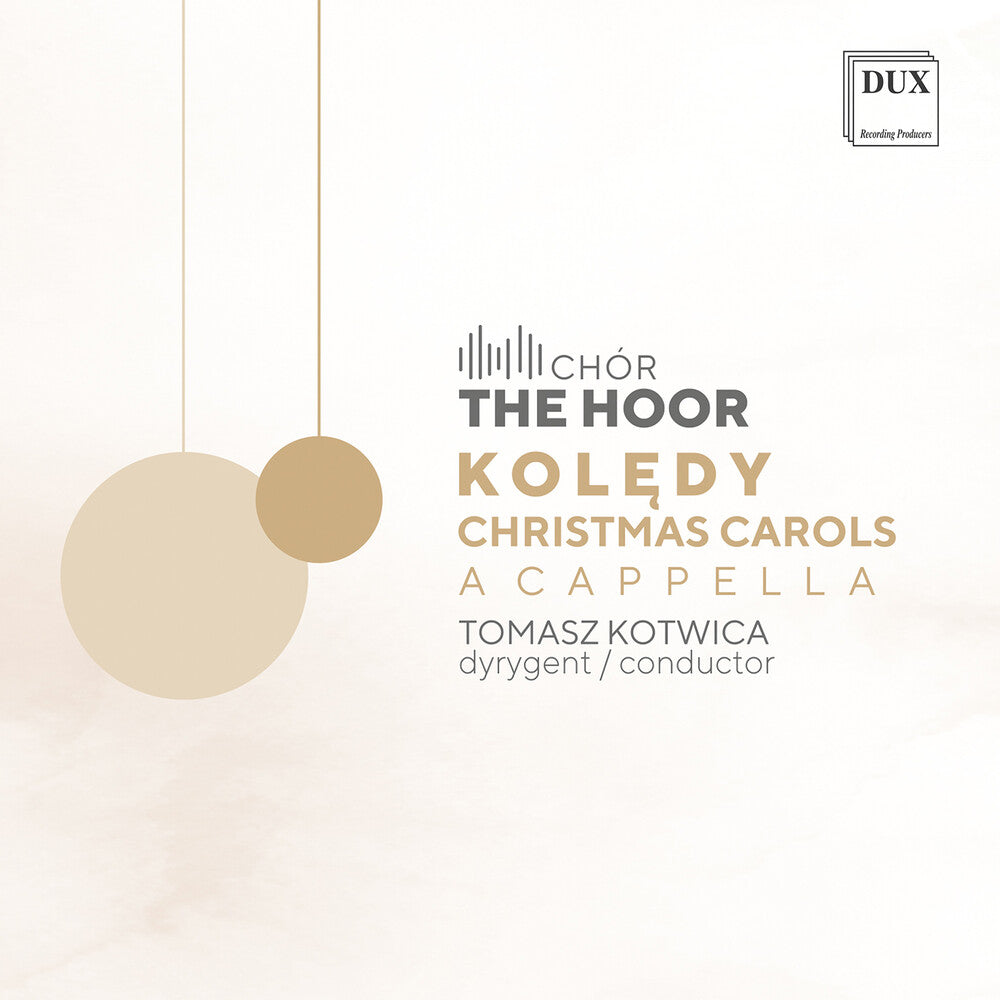 the album cover for Hoor Chor - Christmas Carols A Cappella