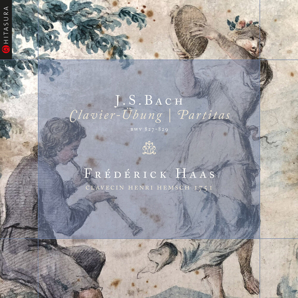 the album cover for J Bach .S. / Haas - Clavier-Ubung & Partitas