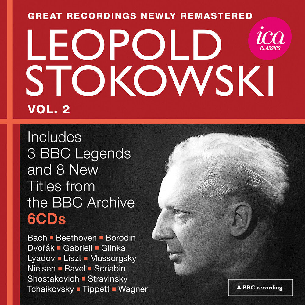 the album cover for Stokowski - Leopold Stokowski - Great Recordings From