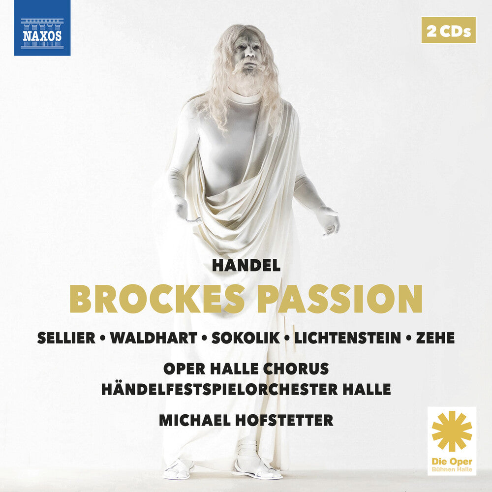 the album cover for Handel / Sellier / Lichtenstein - Brockes Passion