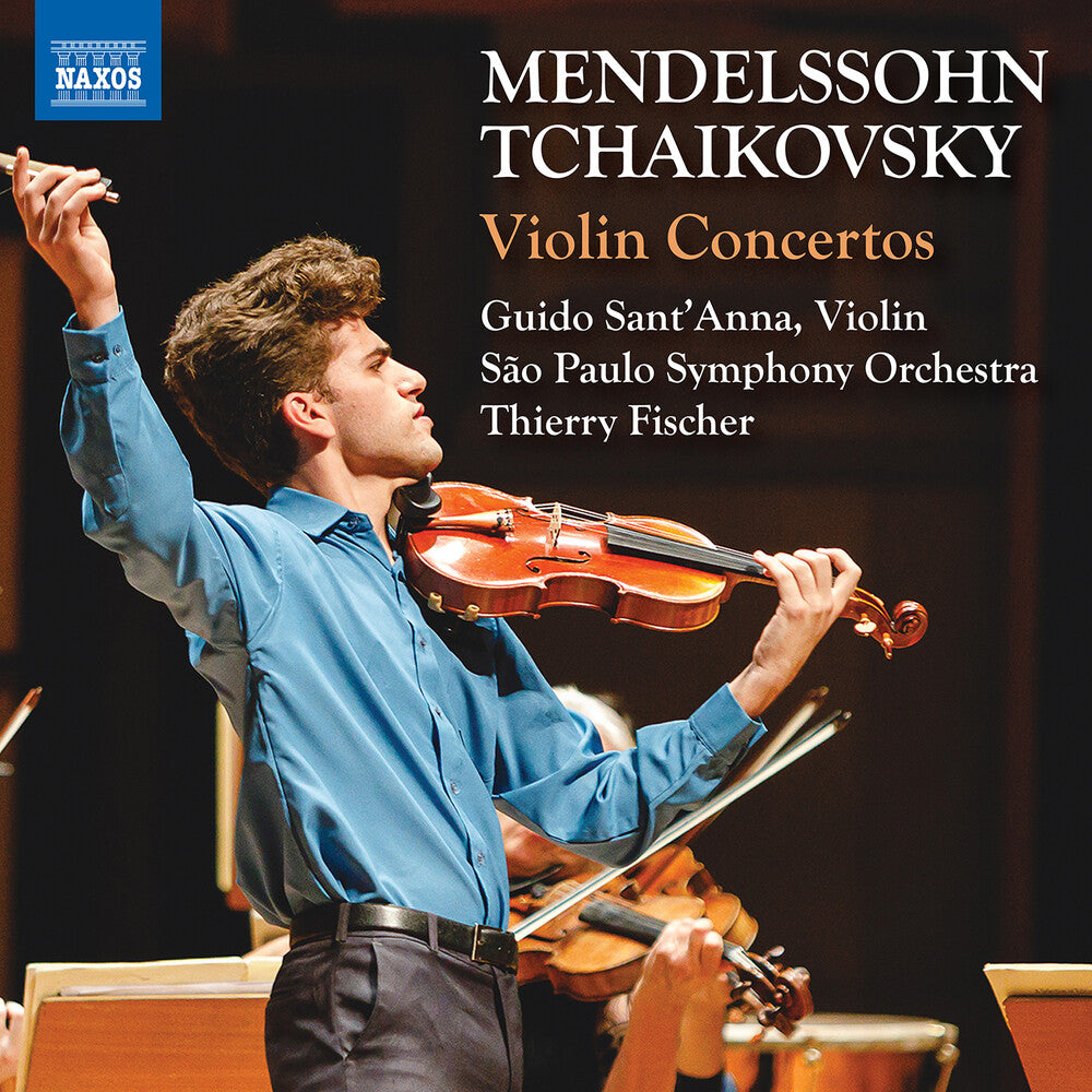 the album cover for Mendelssohn / Tchaikovsky / Fischer - Violin Concertos