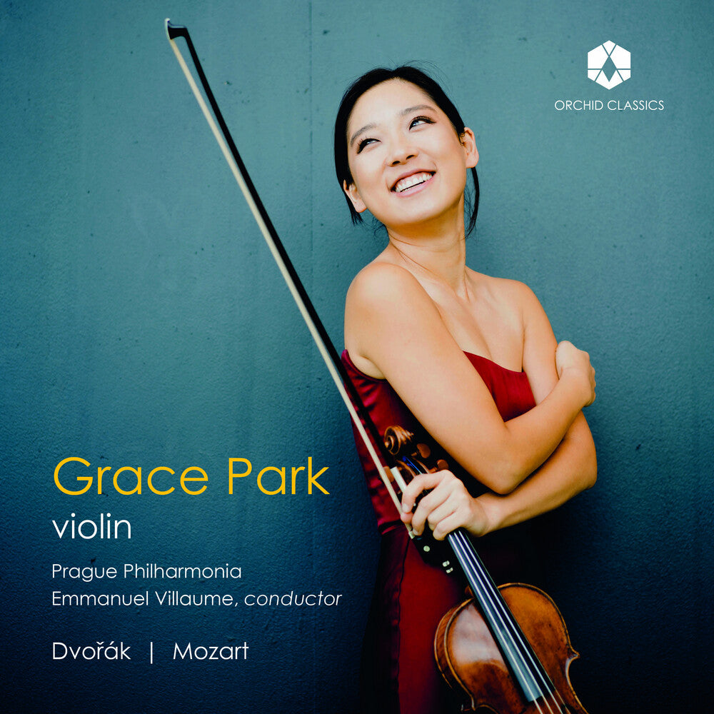 the album cover for Dvorak / Mozart / Praque Philharmonia - Grace Park