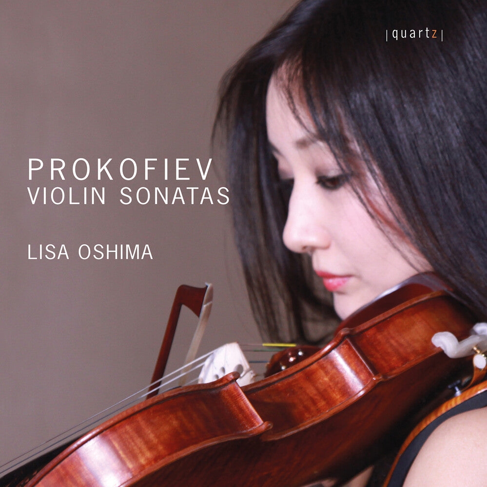 the album cover for Prokofiev / Oshima / Stroissnig - Violin Sonatas