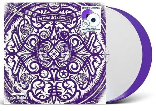 Heroes del Silencio - Senda 91 [Purple & White] Vinyl Record