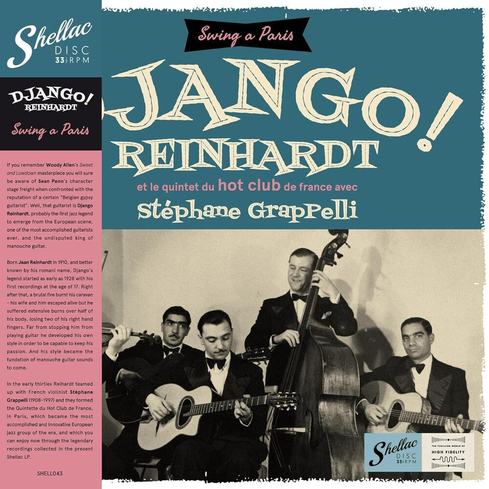 Et Le Quintet Du Hot Club De France Avec Stephane [LP] Vinyl Record