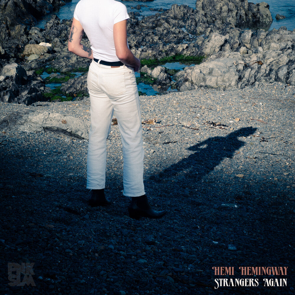 Strangers Again [Blue and White] Vinyl Record