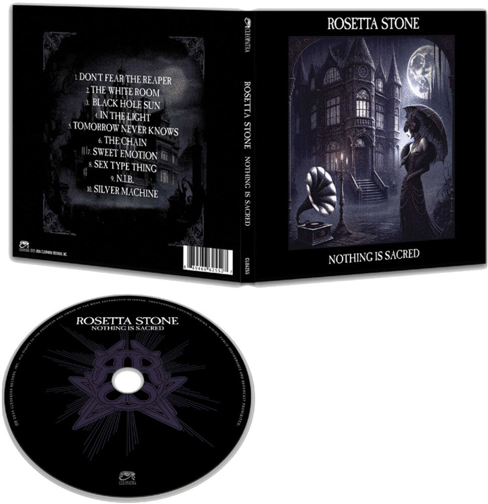 the album cover for Rosetta Stone - Nothing Is Sacred