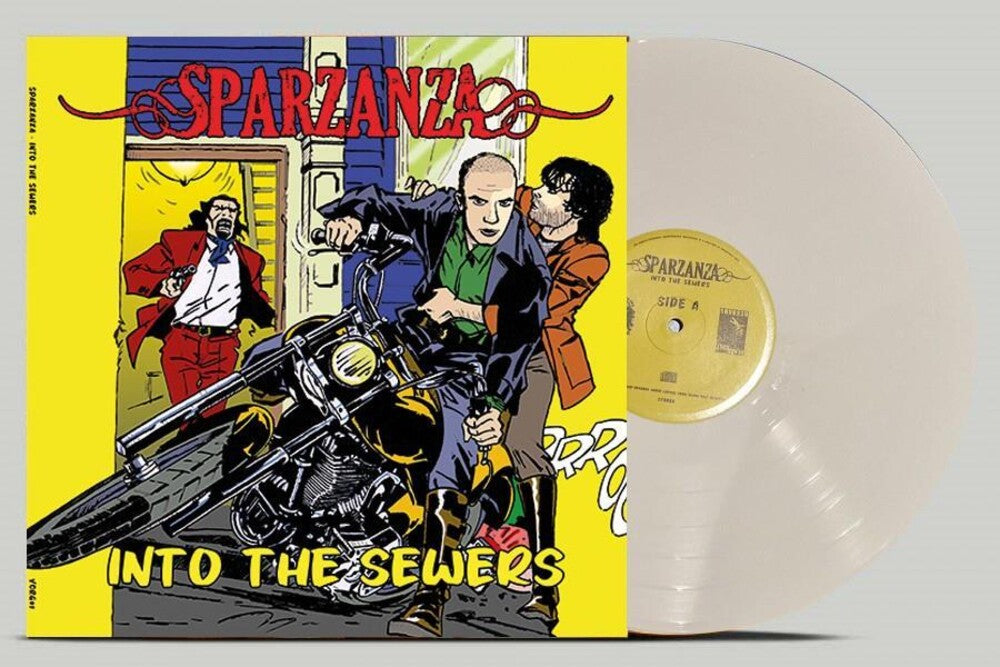 Sparzanza - Into The Sewers - White [Colored Vinyl] [Limited Edition] (Wht) Vinyl Record