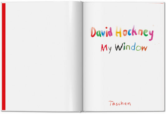 David Hockney. My Window (English) Book