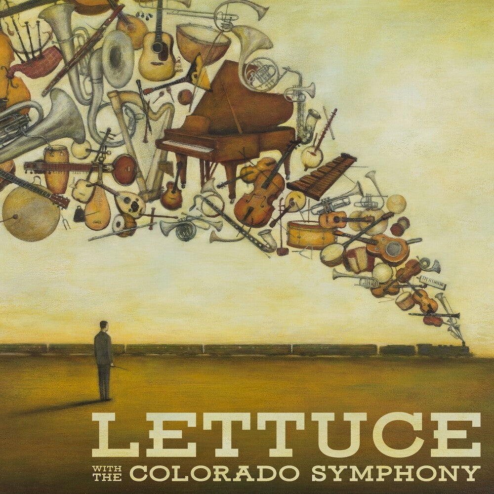 the album cover for Lettuce - Lettuce with the Colorado Symphony [Digipack]