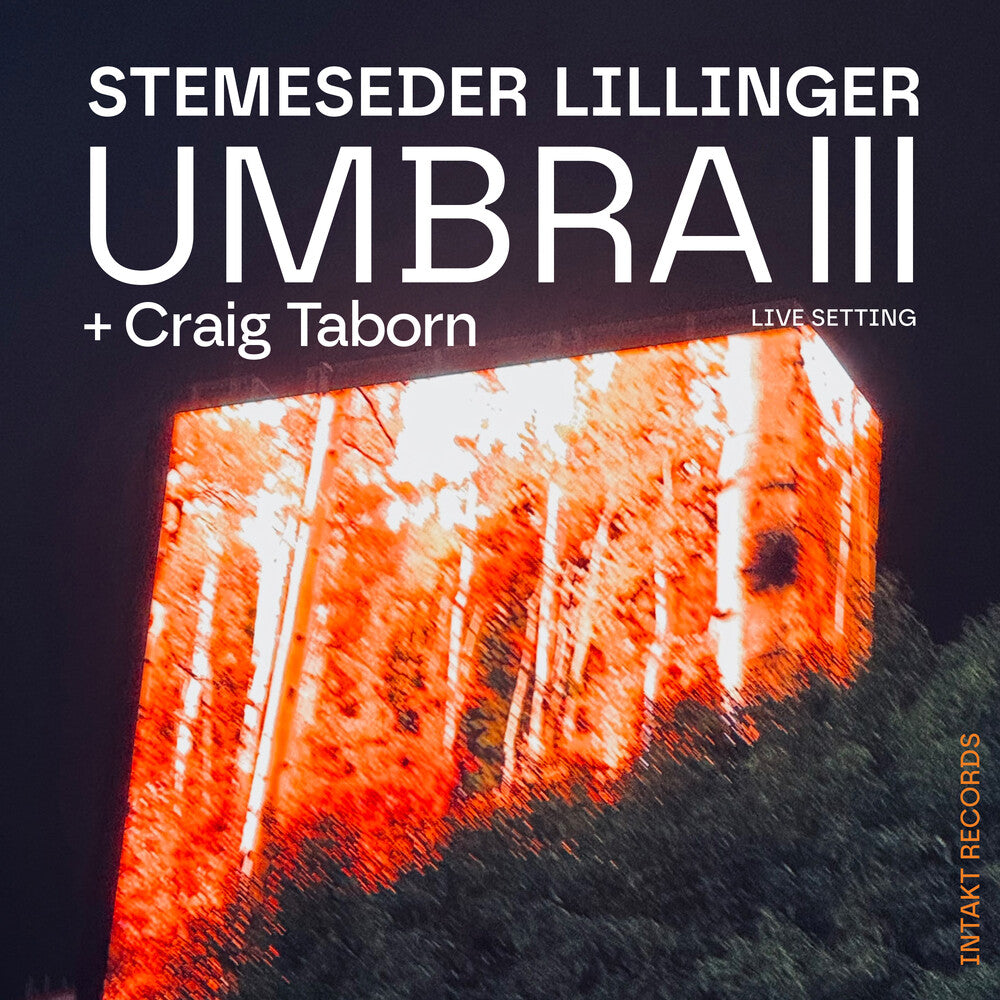 the album cover for Elias Stemeseder - Umbra Iii