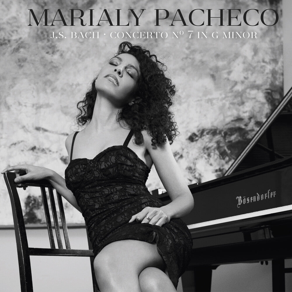 the album cover for Marialy Pacheco - J.S. Bach Concerto No 7 In G Minor