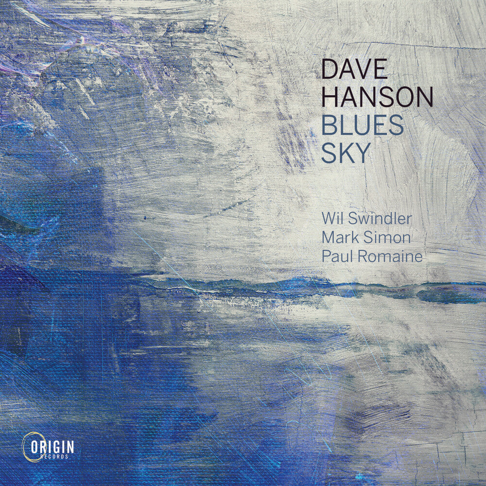 the album cover for Dave Hanson - Blues Sky