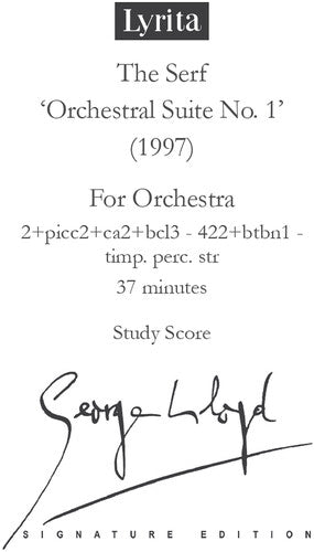 Lloyd,george - Serf, Suite No. 1 - Study Score - Special Products