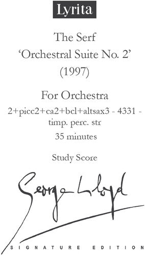 Lloyd,george - Serf, Suite No. 2 - Study Score - Special Products