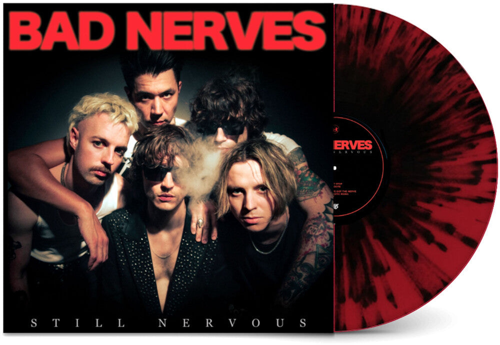 Bad Nerves - Still Nervous - [ Red/Black Splatter	] Vinyl Record
