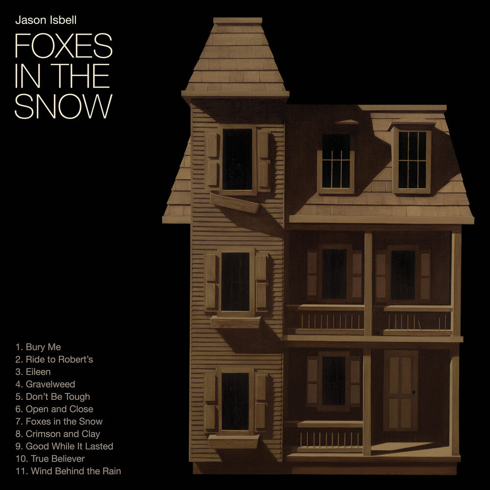 the album cover for Jason Isbell - Foxes in the Snow [Compact disc]