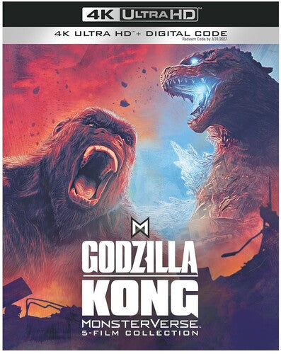 Godzilla / Kong Monsterverse 5-film Collection - Godzilla / Kong Monsterverse 5-film Collection - UHD