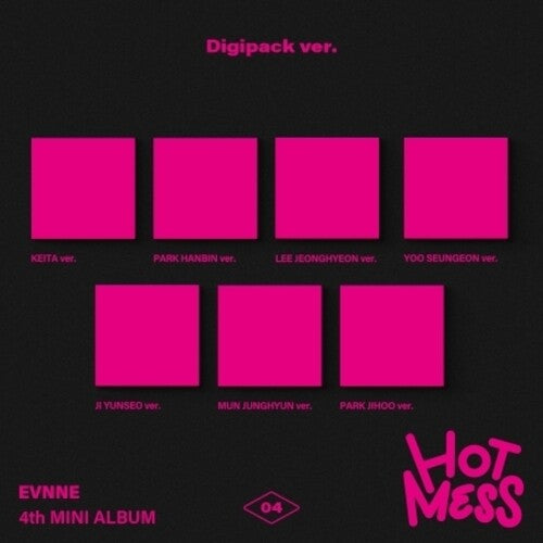 Evnne - Hot Mess - Digipack Random Cover Version - Music CD