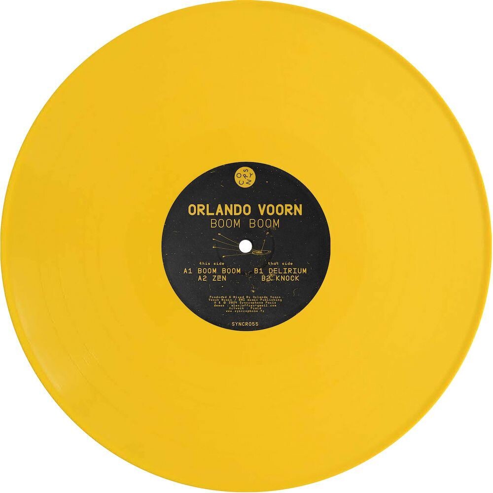 Boom Boom [Colored Vinyl] (Ylw) Vinyl Record