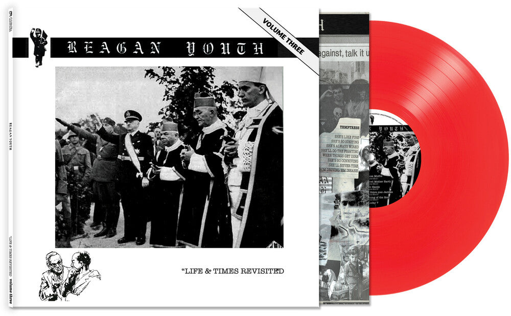 Reagan Youth - Volume Iii - Life & Times Revisited [Colored Vinyl] [Limited Edition] Vinyl Record