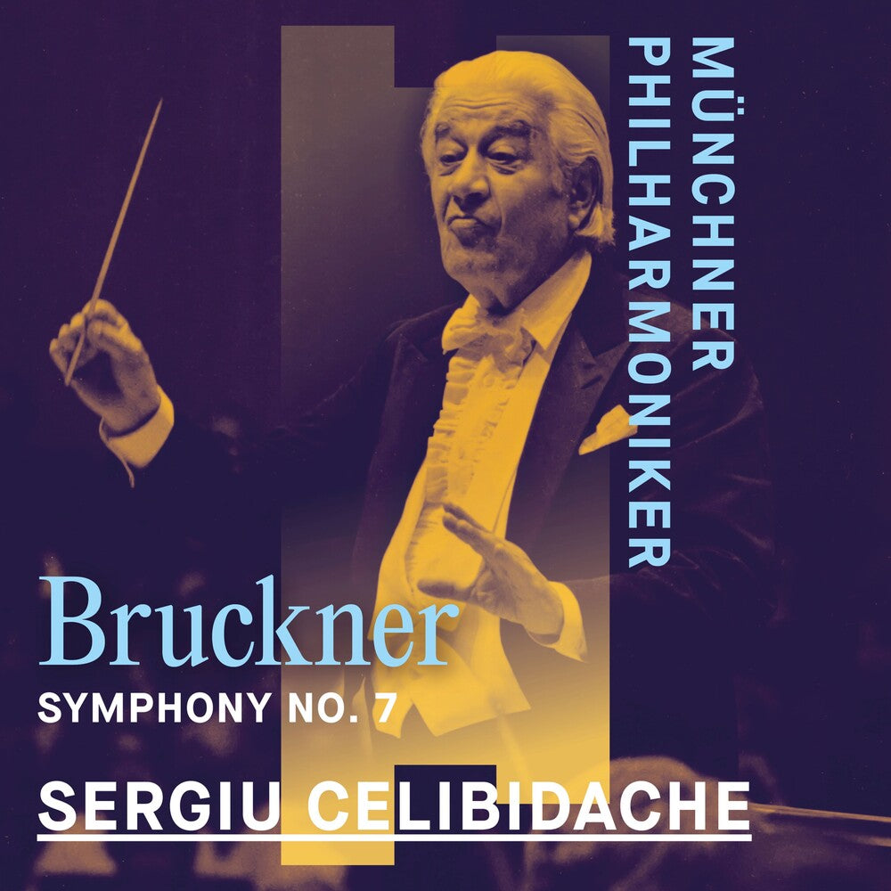 the album cover for Munchner Philharmoniker - Bruckner: Sym No 7