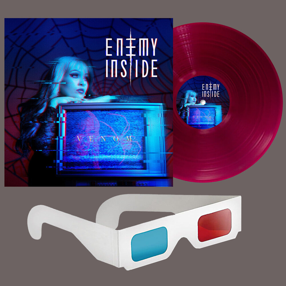 Enemy Inside - Venom [Trans Violet LP with 3D glasses] Vinyl Record