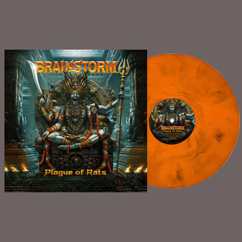 Brainstorm - Plague Of Rats [Orange] Vinyl Record