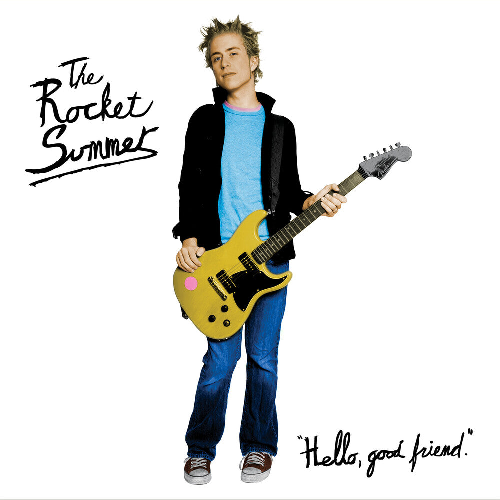 the album cover for Rocket Summer - Hello, Good Friend (Bonus Tracks) [Colored Vinyl] (Gate)