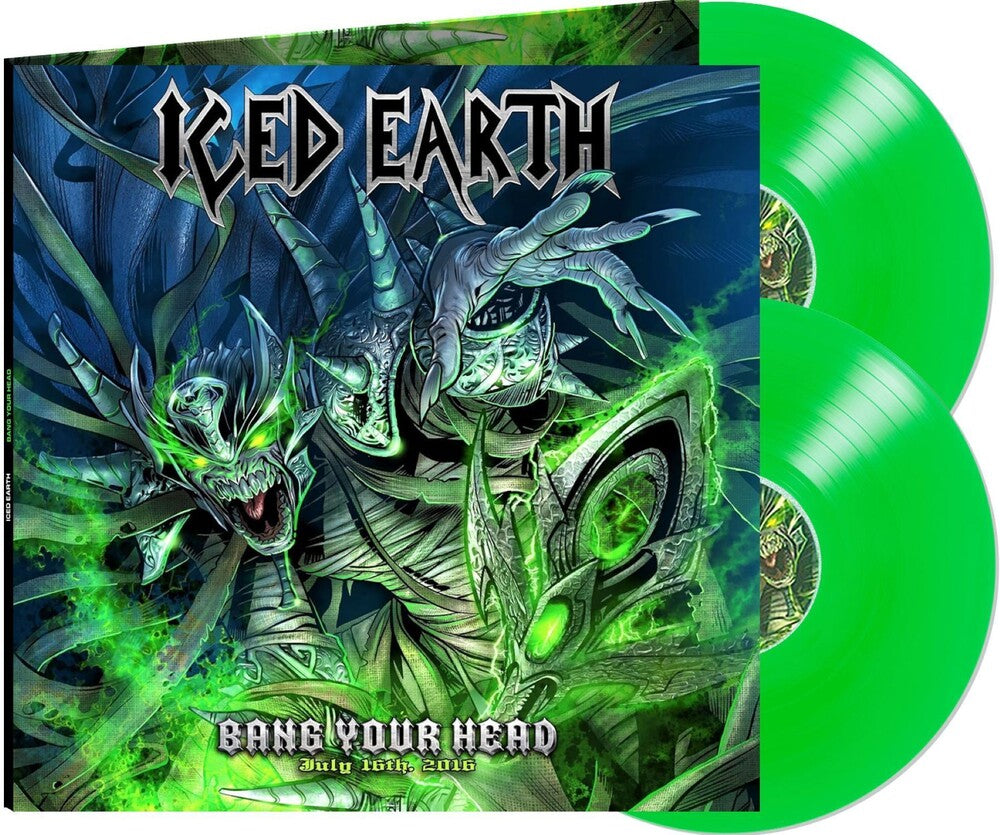 Bang Your Head - Green [Colored Vinyl] (Gate) (Grn) Vinyl Record
