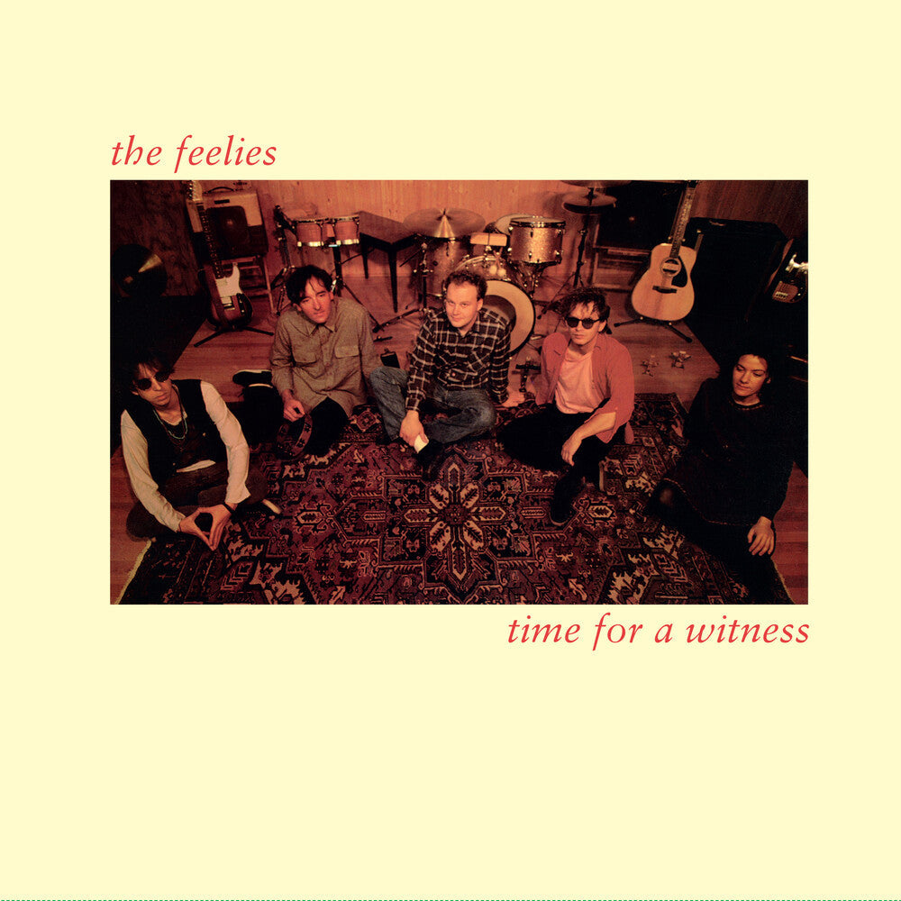 Feelies - Time For A Witness - Cream [Colored Vinyl] [Reissue] Vinyl Record