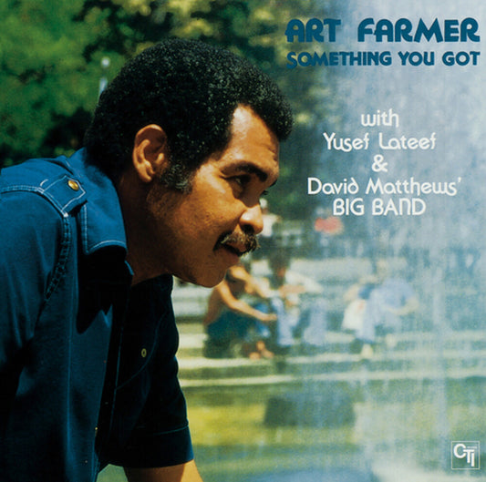 the album cover for Art Farmer - Something You Got (Jpn)