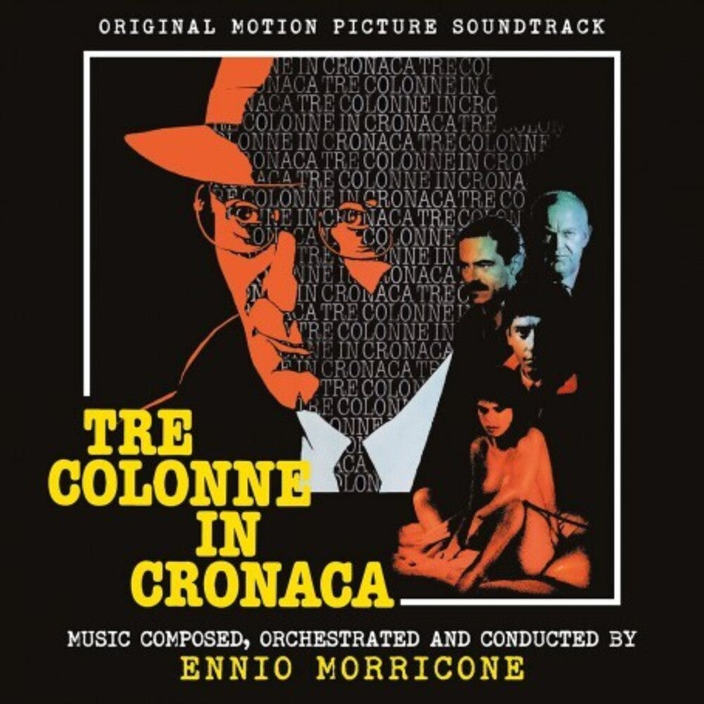 the album cover for Ennio Morricone  (Ita) - Tre Colonne In Cronaca - O.S.T. (Ita)
