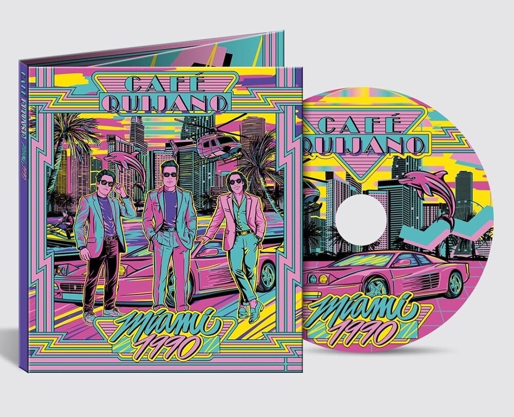 the album cover for Cafe Quijano - Miami 1990 (Spa)