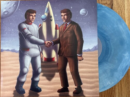 Thank You Scientist - Perils Of Time Travel - Blue Swirl - Vinyl Record