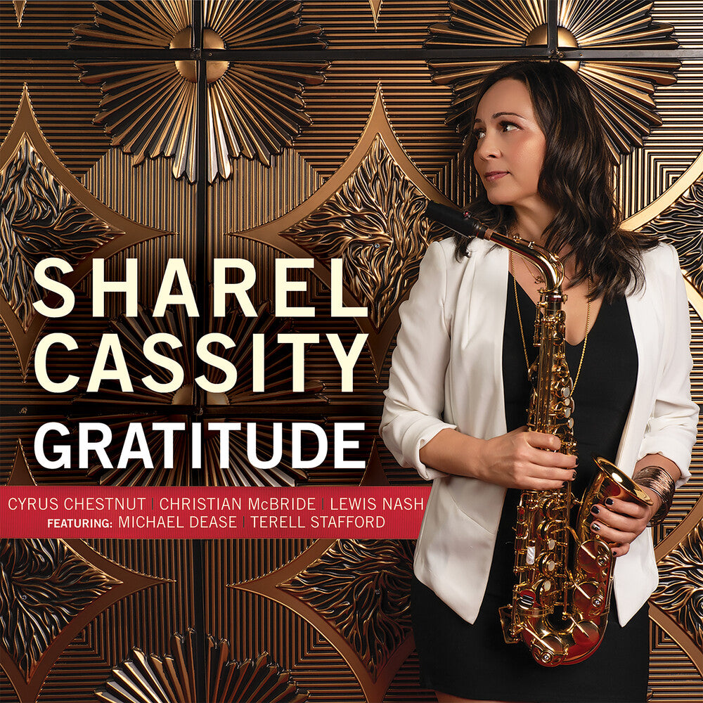 the album cover for Sharel Cassity - Gratitude