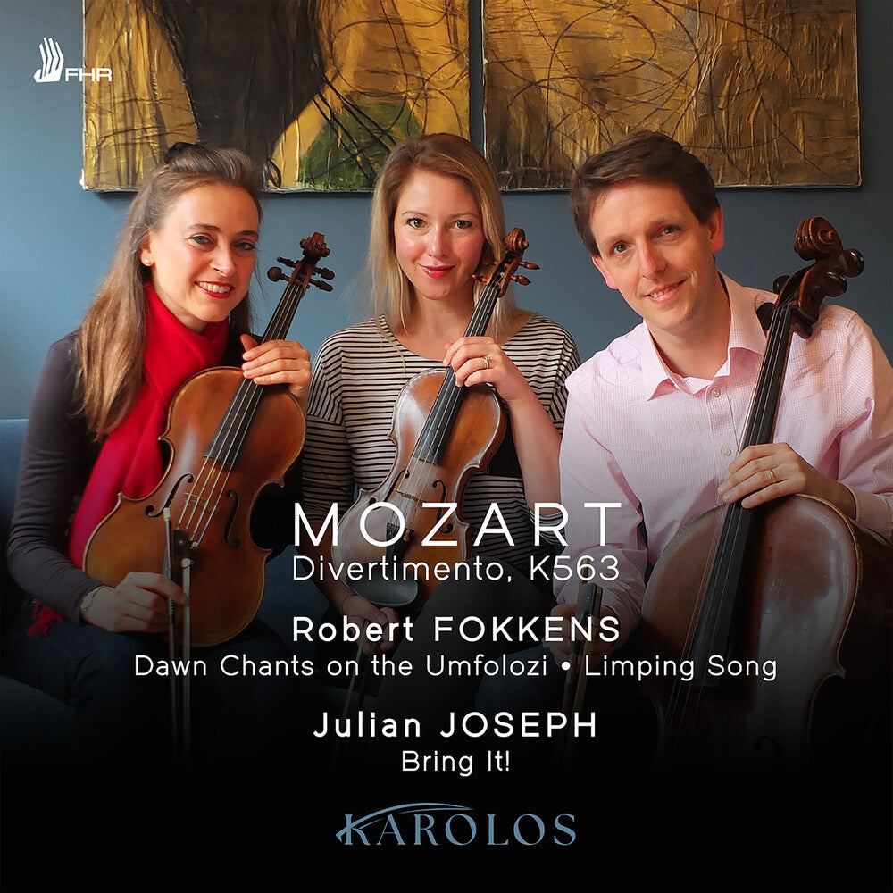 the album cover for Fokkens / Joseph / Mozart - Mozart Fokkens & Joseph: Chamber Works