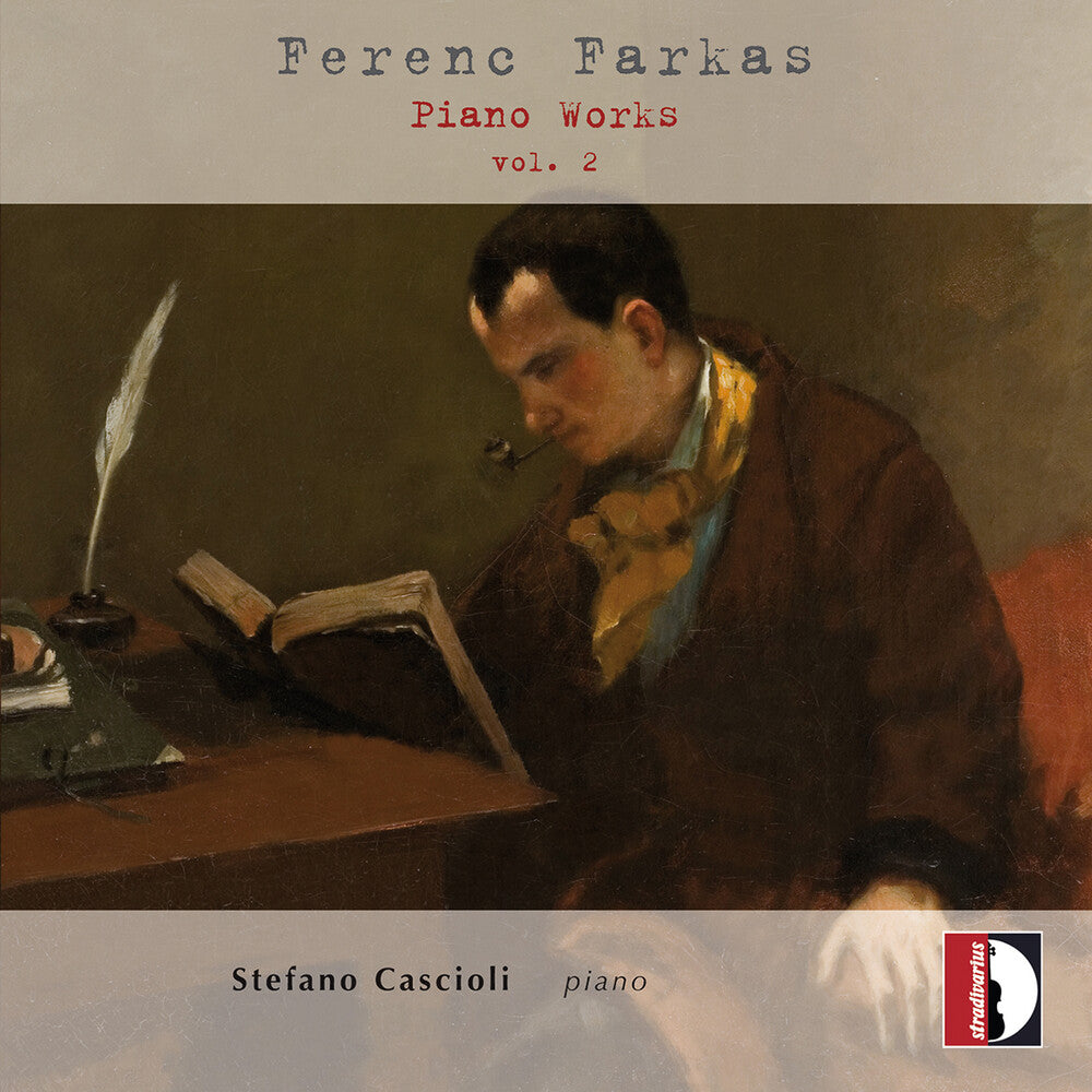 the album cover for Farkas - Ferenc Farkas: Piano Works Vol. 2 - Stefano