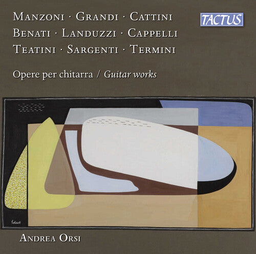 Benati / Cappelli / Cattini - Opere Per Chitarra - Music CD